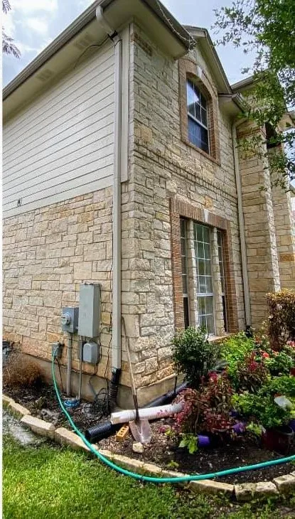 Clean home exterior after professional soft washing