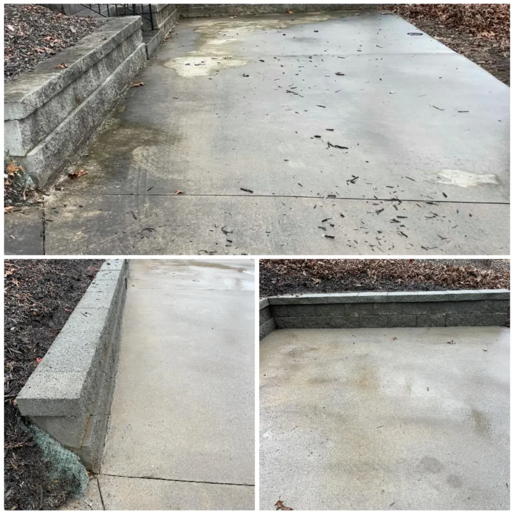 Professional concrete cleaning service in Texoma